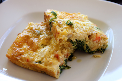 Sultry Seafood Frittata with Habanero Peppers Recipe