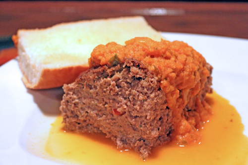 Atomic Meatloaf with Habanero Peppers